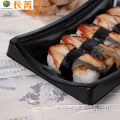 Bluetakeaway Sushi Container Plastic Food Box يقدم صواني